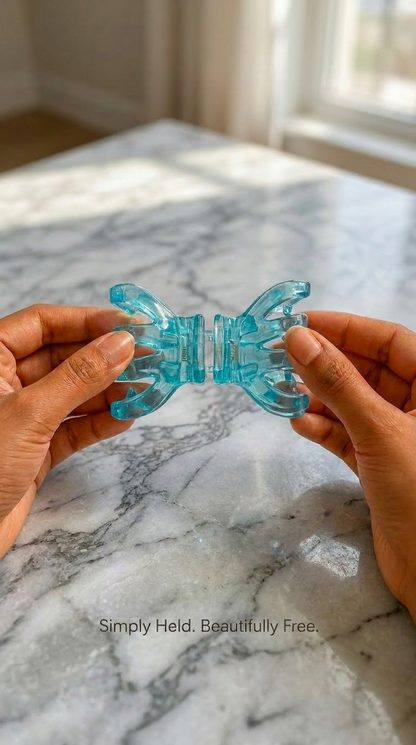 KIRAE Mini teal magnetic hair clip damage free hold India