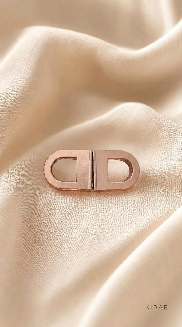 rose gold magnetic hair clip buy online India no damage KIRAE Curve