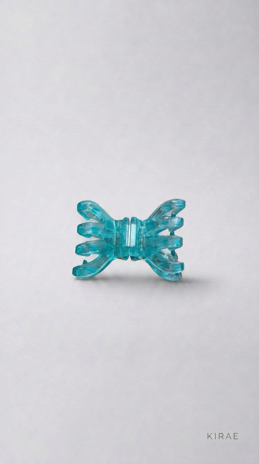 teal magnetic hair clip India no slip KIRAE Mini