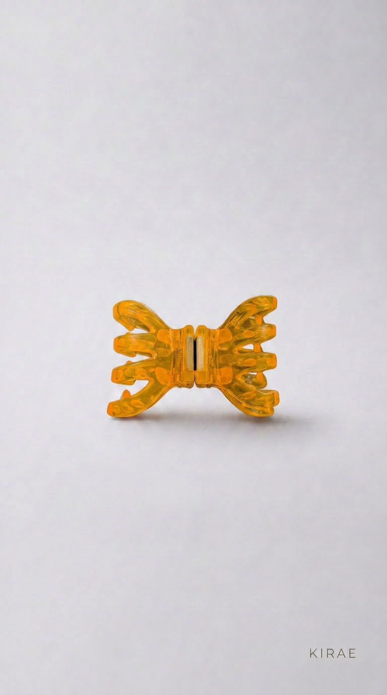 Yellow magnetic hair clip India buy online KIRAE Mini